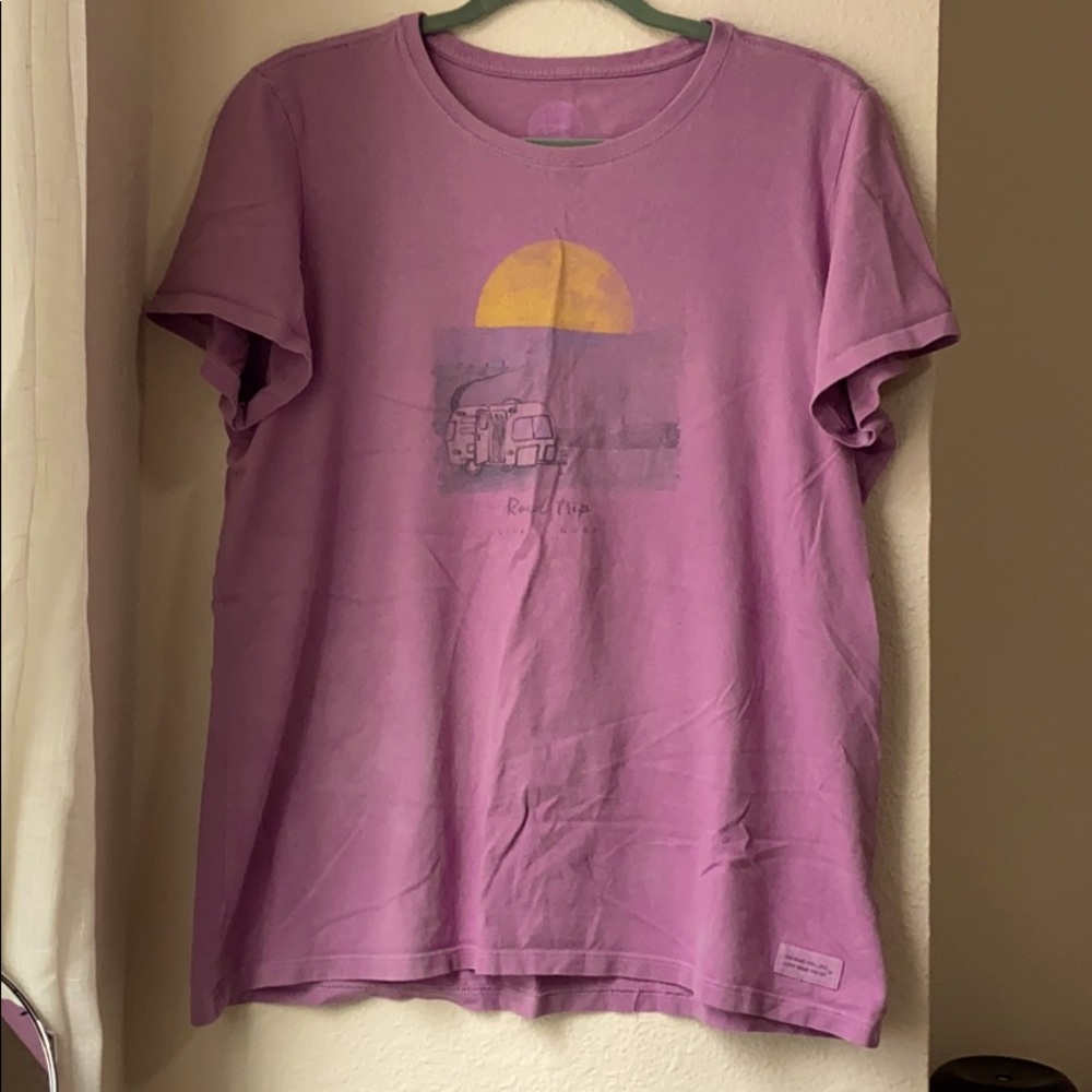 Life is Good road trip women’s shirt